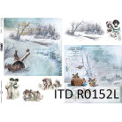 ITD COLLECTION DECOUPAGE RICE PAPER A3 - R0152L