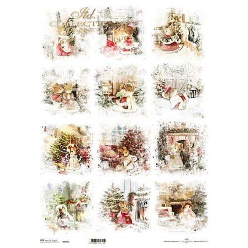 ITD COLLECTION ДЕКУПАЖНА ОРИЗОВА ХАРТИЯ А3 - R0657L