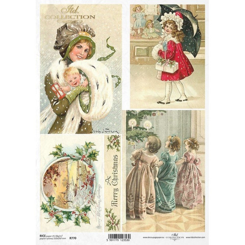 ITD COLLECTION ДЕКУПАЖНА ОРИЗОВА ХАРТИЯ А4 - R770