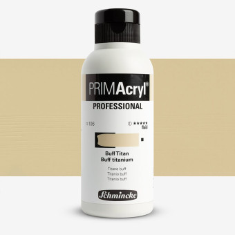 SCHMINCKE АКРИЛНА БОЯ 250 МЛ PRIMACRYL BUFF TITANIUM FLUID