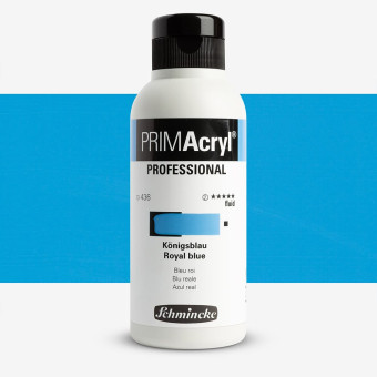 SCHMINCKE АКРИЛНА БОЯ 250 МЛ PRIMACRYL ROYAL BLUE FLUID