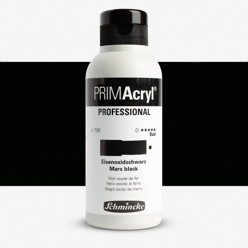 SCHMINCKE АКРИЛНА БОЯ 250 МЛ PRIMACRYL MARS BLACK FLUID