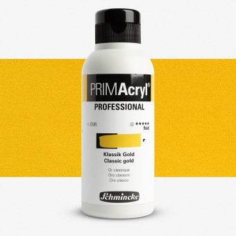 SCHMINCKE АКРИЛНА БОЯ 250 МЛ PRIMACRYL CLASSIC GOLD FLUID