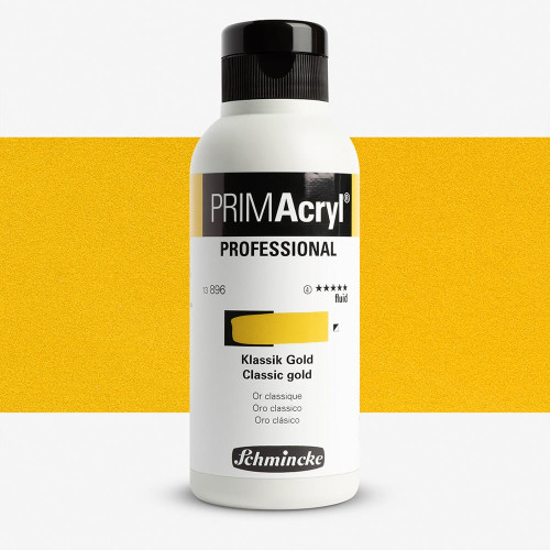 SCHMINCKE АКРИЛНА БОЯ 250 МЛ PRIMACRYL CLASSIC GOLD FLUID