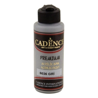 CADENCE АКРИЛНА БОЯ PREMIUM 120 МЛ. - GRAY 6036