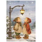STAMPERIA SILENT NIGHT DECOUPAGE PAPER 8PCS A6 DFSA6X09