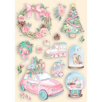 STAMPERIA WOODEN FIGURES FOR DECORATION KLSPA617