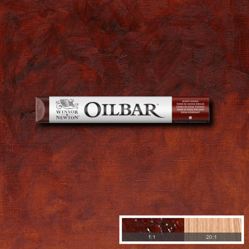 W&N OIL PAINT STICK 50 ML - BURNED SIENNA