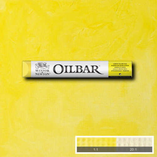 W&N OIL PAINT STICK 50 ML - YELLOW LEMON HUE
