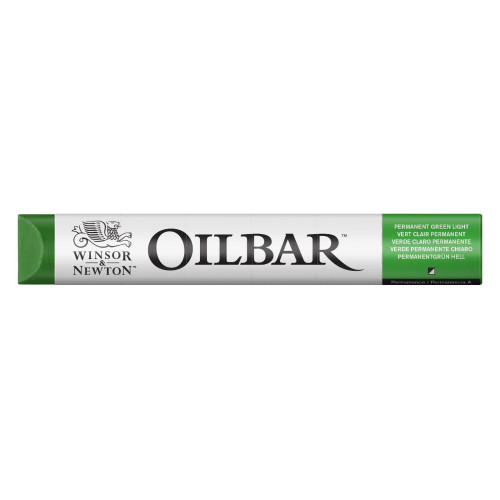 W&N OIL PAINT STICK 50 ML - PERMANENT LIGHT GREEN