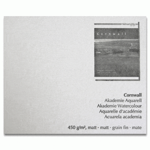 HAHNEMUHLE WATERCOLOUR PAPER CORNWALL MATT 450 GSM 50/65 CM