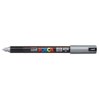 POSCA АКРИЛЕН МАРКЕР PC-1MR, 0,7 MM - SILVER