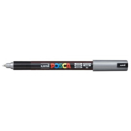 POSCA АКРИЛЕН МАРКЕР PC-1MR, 0,7 MM - SILVER
