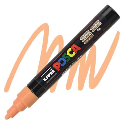 POSCA АКРИЛЕН МАРКЕР PC-5M, 1.8-2.5 MM - LIGHT ORANGE