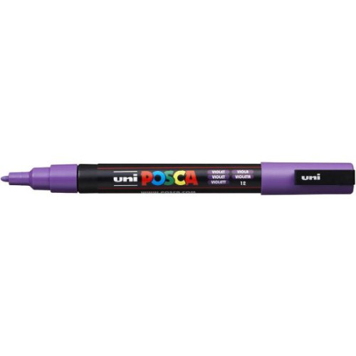 POSCA АКРИЛЕН МАРКЕР PC-3M, 0.9-1.3 MM - VIOLET