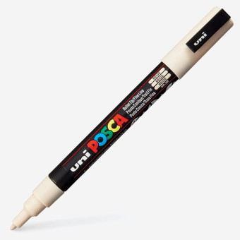 POSCA АКРИЛЕН МАРКЕР PC-3M, 0.9-1.3 MM - BEIGE