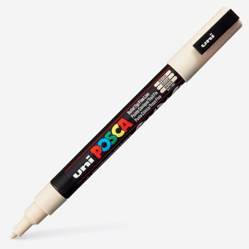 POSCA АКРИЛЕН МАРКЕР PC-3M, 0.9-1.3 MM - BEIGE