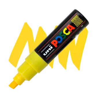 POSCA ACRYLIC MARKER PC-8K, 8 MM - STRAW YELLOW
