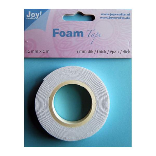 JOY CRAFTS ДВОЙНОЗАЛЕПВАЩА СЕ ЛЕПЕНКА 1 MM X 12 МM, 2 M