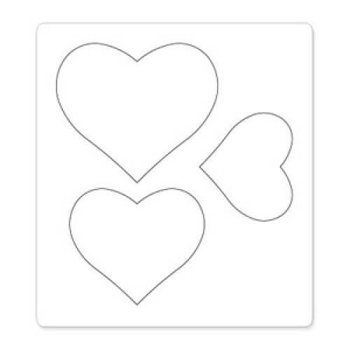 SIZZIX BIGZ DIE CUTTING DIES - HEARTS