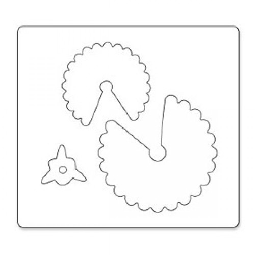 SIZZIX BIGZ DIES FOR CUTTING - FLOWER, 3-D WRAPPED