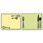 SIZZIX ПАПКИ ЗА РЕЛЕФ - PLACE SETTING & KEYS SET
