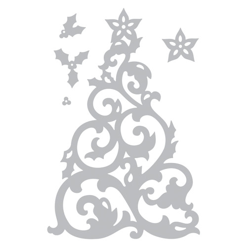 SIZZIX THINLITS DIES - CHRISTMAS TREE