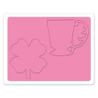 SIZZIX BIGZ ЩАНЦИ ЗА ИЗРЯЗВАНЕ - CUP & CLOVER TAGS