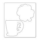 SIZZIX BIGZ ЩАНЦИ ЗА ИЗРЯЗВАНЕ - CUP & CLOVER TAGS