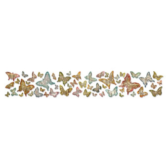 SIZZIX STRIP DIES FOR CUTTING - BUTTERFLY FRENZY