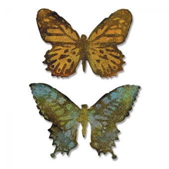 SIZZIX BIGZ ЩАНЦИ ЗА ИЗРЯЗВАНЕ - BUTTERFLY DUO