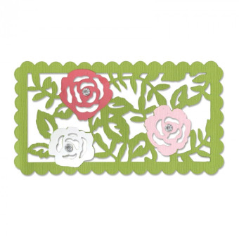 SIZZIX THINLITS ЩАНЦИ ЗА ИЗРЯЗВАНЕ - ROSE VINES