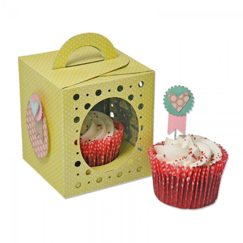 SIZZIX THINLITS ЩАНЦИ ЗА ИЗРЯЗВАНЕ - BOX, CUPCAKE