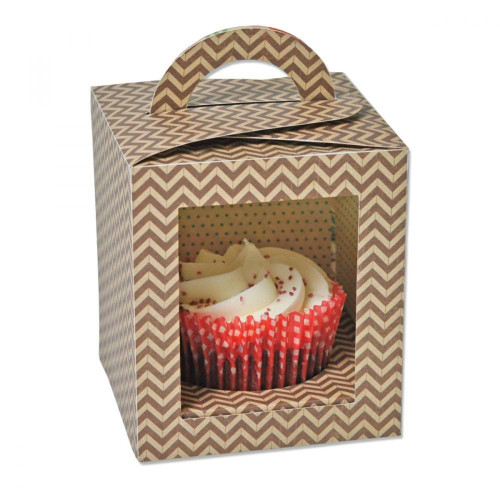 SIZZIX THINLITS ЩАНЦИ ЗА ИЗРЯЗВАНЕ - BOX, CUPCAKE