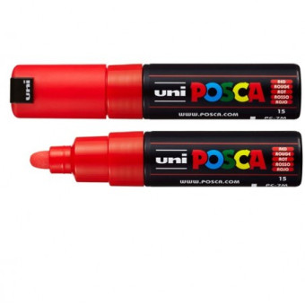 POSCA АКРИЛЕН МАРКЕР PC-7M, 4,5-5,5MM - RED