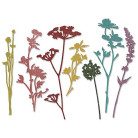 SIZZIX THINLITS ЩАНЦИ ЗА ИЗРЯЗВАНЕ - WILDFLOWERS