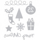 SIZZIX THINLITS DIES - CHRISTMAS