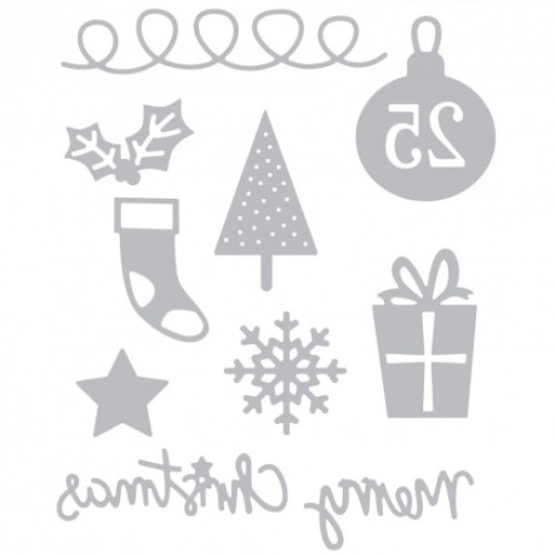 SIZZIX THINLITS DIES - CHRISTMAS