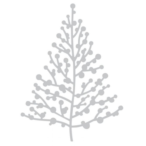 SIZZIX THINLITS ЩАНЦИ ЗА ИЗРЯЗВАНЕ - TREETOPS GLISTEN