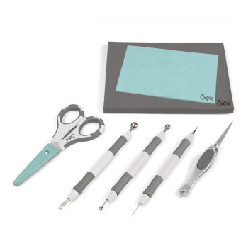 SIZZIX PAPER MODELING TOOLS 7 PIECES