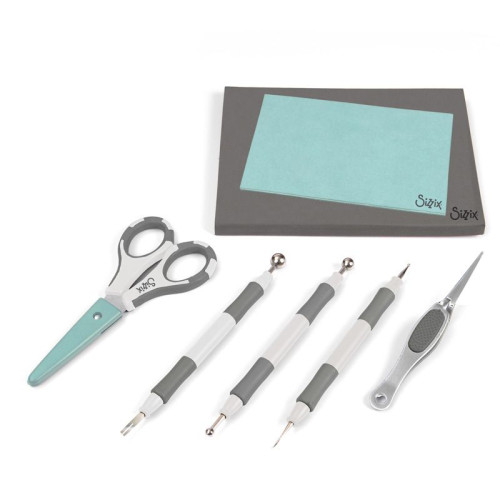 SIZZIX PAPER MODELING TOOLS 7 PIECES