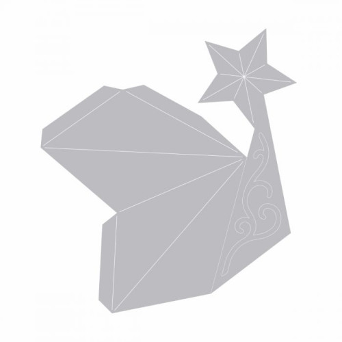 SIZZIX BIGZ DIE CUTTING DIES - CHRISTMAS STAR, 3-D