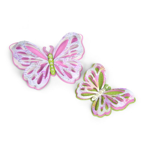 SIZZIX THINLITS DIES FOR CUTTING - DELICATE BUTTERFLIES