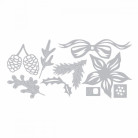 SIZZIX THINLITS ЩАНЦИ ЗА ИЗРЯЗВАНЕ - FESTIVE GREENS