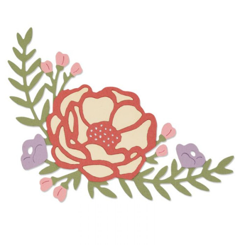 SIZZIX THINLITS ЩАНЦИ ЗА ИЗРЯЗВАНЕ - PRETTY PEONY