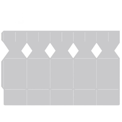 SIZZIX BIGZ L DIE CUTTING DIES - CHRISTMAS FAVOUR BOX