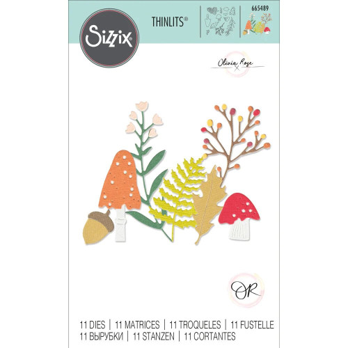 SIZZIX THINLITS ЩАНЦИ ЗА ИЗРЯЗВАНЕ - WINTER NATURE