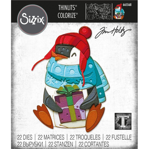 SIZZIX THINLITS ЩАНЦИ ЗА ИЗРЯЗВАНЕ - EUGENE, COLORIZE