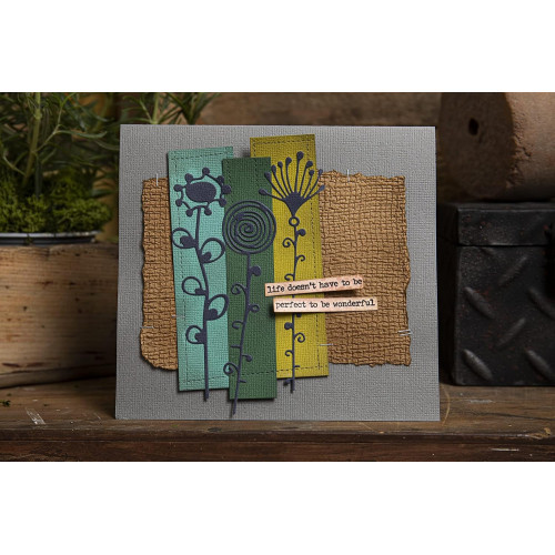 SIZZIX THINLITS ЩАНЦИ ЗА ИЗРЯЗВАНЕ - ARTSY STEMS