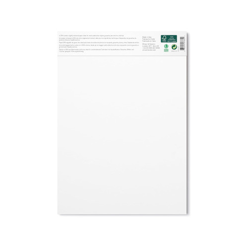 W&N WATERCOLOR SKETCHBOOK COLD PRESSED A4, 12 SHEETS, 300 GSM